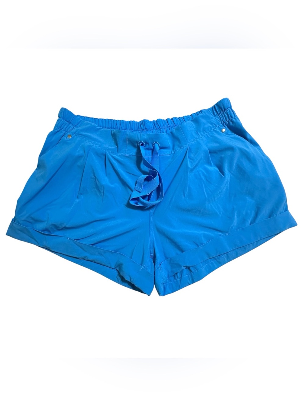 Lululemon Spring Break Away Shorts Pleated Mid Rise Sz.12 Athlesiure Activewear